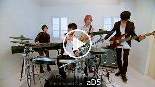 Electronic Drums aD5 PV -band ensemble ver.-