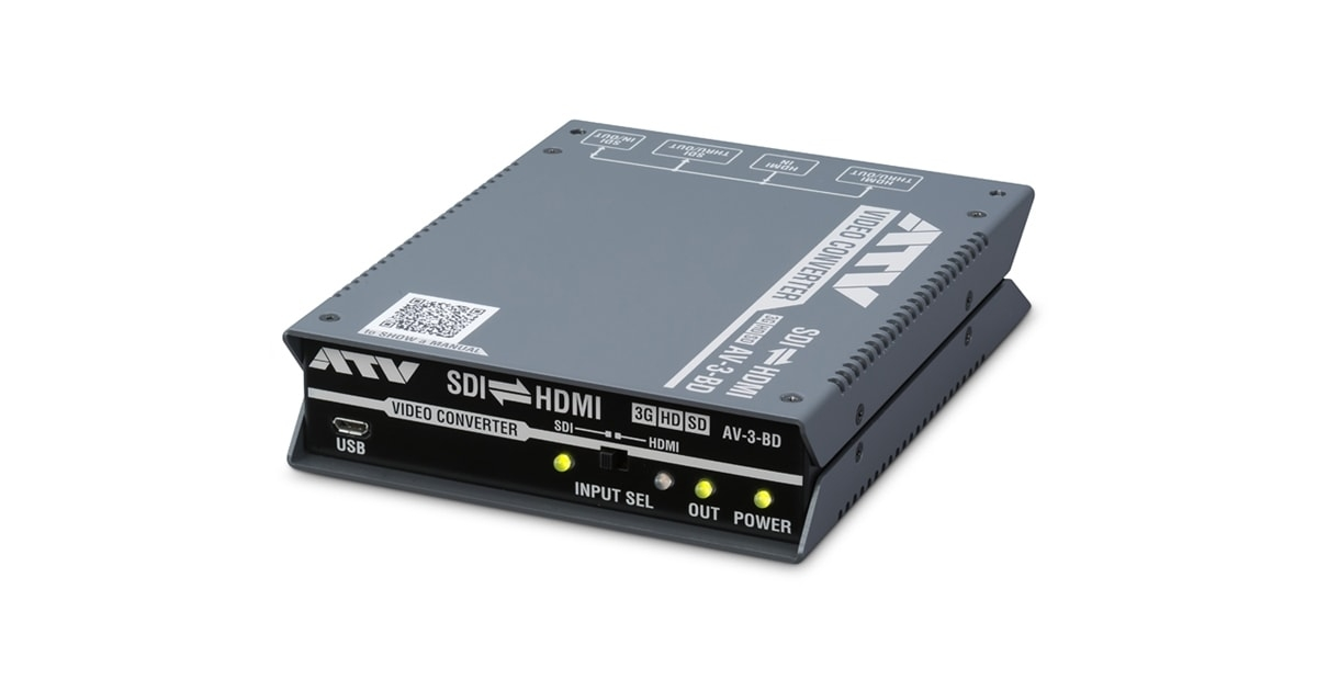 VIDEO CONVERTER AV-3-BD （discontinued) | Video | Products